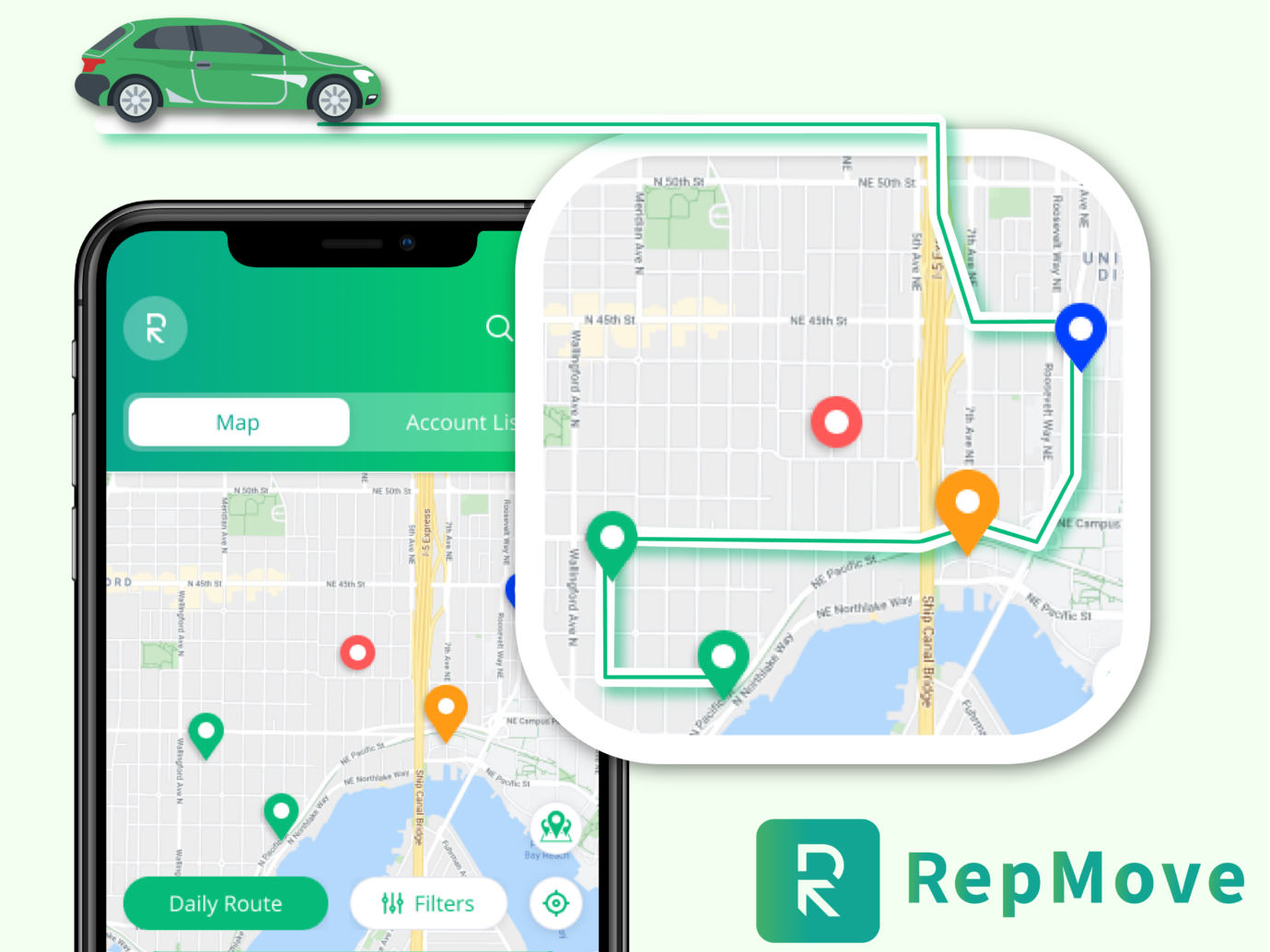 showcase of RepMove geo map